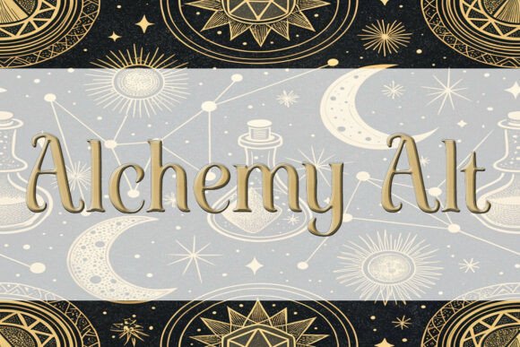 Alchemy Alt: A Bold Display Font for Modern Branding