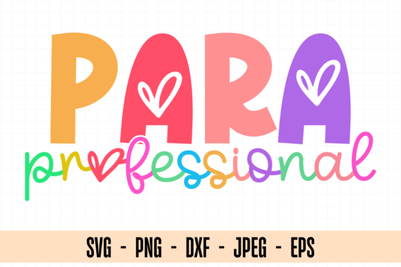 Paraprofessional SVG: Graphics & Illustrations Review