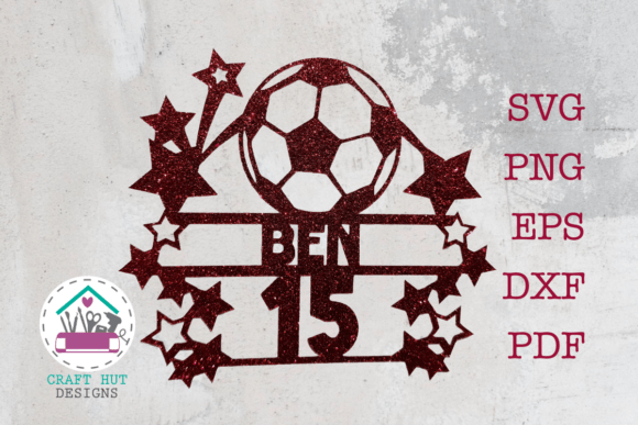 Review: Customizable Soccer Cake Topper SVG Cut