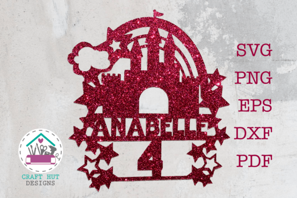 Review: Personalized Princess Castle Cake Topper Design