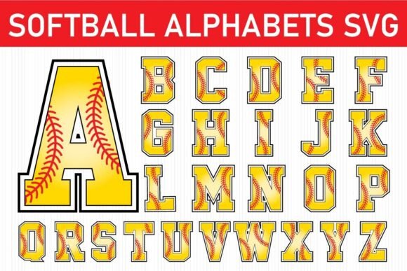 Softball Letters and Numbers SVG Bundle Review