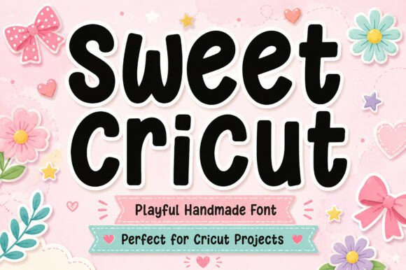 Sweet Cricut: Playful Display Fonts for Branding