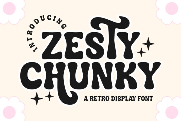 Zesty Chunky: Bold Display Fonts for Vintage Branding